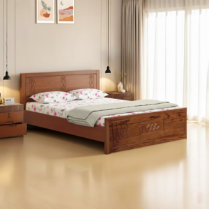 সেমি বক্স কানাডিয়ান ওক বেড