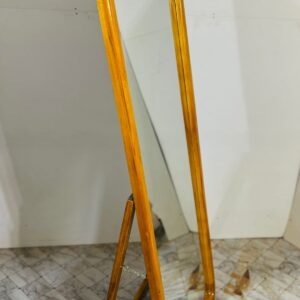 প্রিমিয়াম মানের মেহগনি স্ট্যান্ডিং মিরর ( কাঠ কালার )