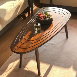 প্রিমিয়াম উডেন কফি টেবিল ( এন্ট্রিক কালার )